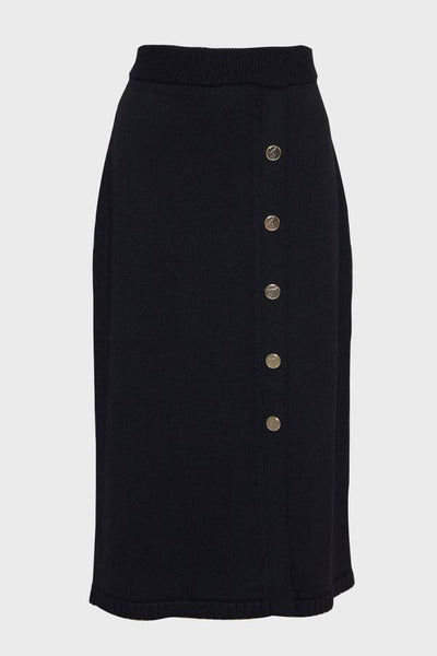 Temperley London Knit Suit Skirt Black