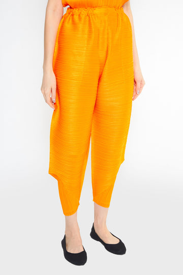 Pleats Please Issey Miyake Tapered-leg Trousers Review