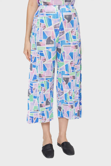 Canal Wide-Leg Pants - June | Pleats Please Issey Miyake | BySymphony 