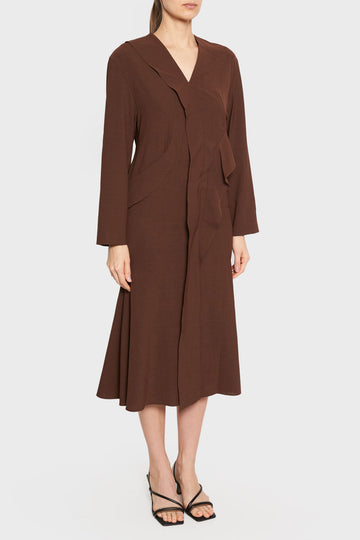Asymmetrical Panel Dress | Akira Naka | BySymphony