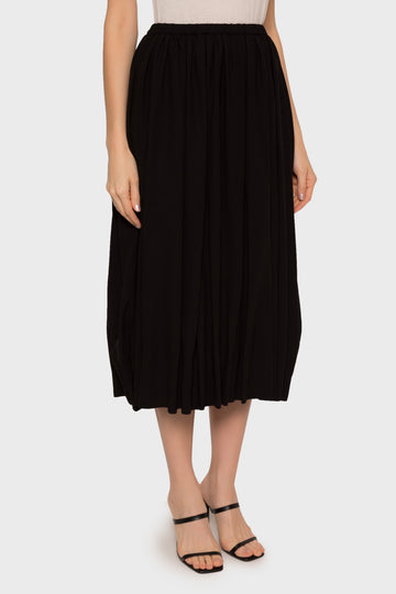 Light Georgette Rubber Tuck Skirt