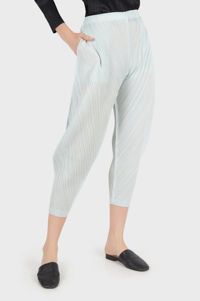 Thicker Bottoms 1 Tapered Leg Pants | Pleats Please Issey Miyake
