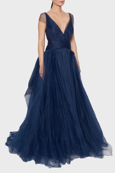 Sleeveless Tulle Gown | Zac Posen | Bysymphony Sleeveless Tulle Gown | Zac Posen | Bysymphony