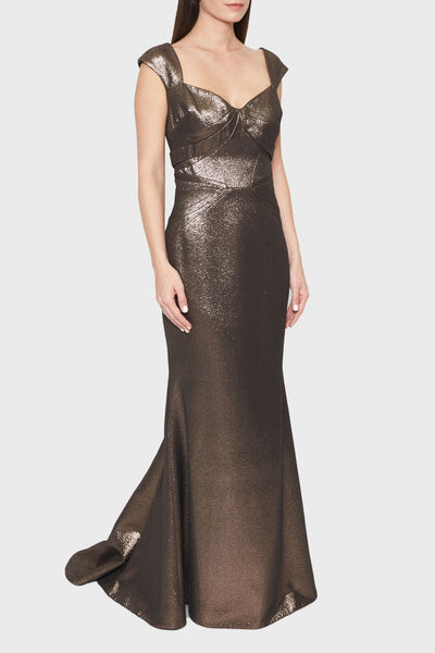 zac posen mermaid dress Zac Posen mermaid gown M (8-10)