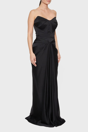 Bustier Satin Gown | Zac Posen | Bysymphony Bustier Satin Gown | Zac Posen | Bysymphony