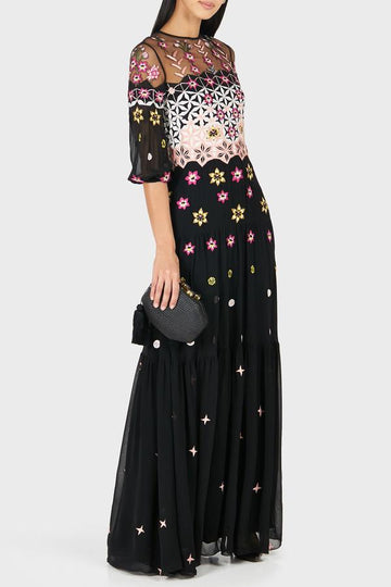 Finale Bow Tie Maxi Dress | Temperley London