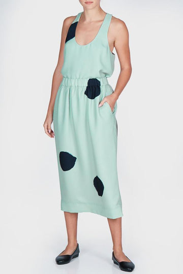 Large Polka Dot Sleeveless Tanktop | TIBI | BySymphony Large Polka Dot Sleeveless Tanktop | TIBI | BySymphony