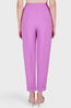 Delpozo Classic Pleated Peg Leg Trousers Pink
